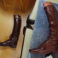 Long Leather Boot for the Boot Inn Pub!