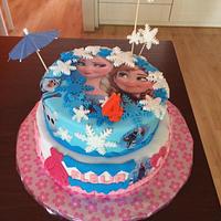 Frozen cake