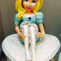 Alice in wonderland cupcakes 