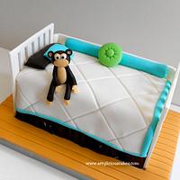 Baby Crib Cake