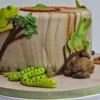 Reptile Cake