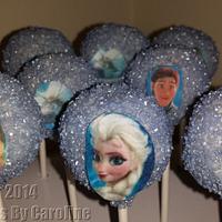 Frozen cakepops for a Huddersfield customer. 