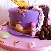 Willy Wonka inspired cake