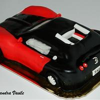 Bugatti Veyron cake