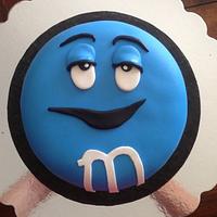 M & M Cake