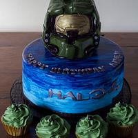 Halo Themed Cake