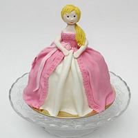 Princess Dress Birthday Cake