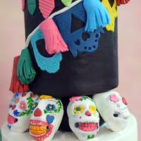 Day of the dead- Mexican wedding cake