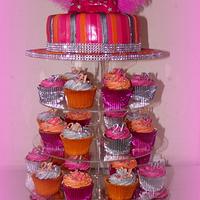 birthday cakes and cupcakes