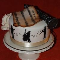 Cakes with klarinet