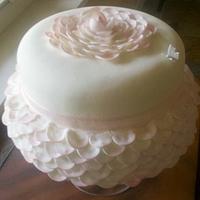 Pink Petal Cake