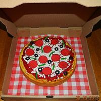 Pizza Cake!