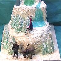 Disney's Frozen  or Winter Woodland Cake