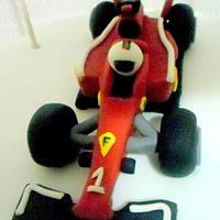 Formula 1 - Ferrari Cake