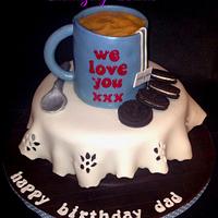 Mug of tea cake Mug of tea cake