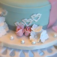 Hat Box, Pearls and Roses