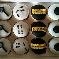 spy themed cupcakes