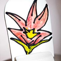 Hand painted flowers