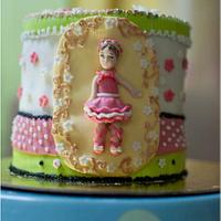 Secret Garden feat Ballerina Cake