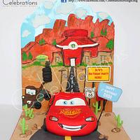 McQueen Car Cake