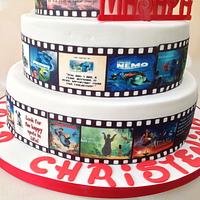 Disney Christening Cake