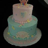 Princess Themed Birthday Cake
