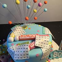 Bingo sewing cake