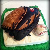 Baseball Themed Cake