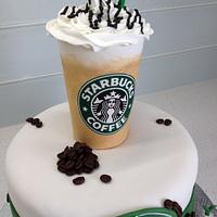 Starbucks Lover Birthday Cake