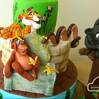 Jungle book cake