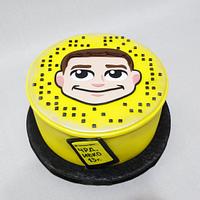 Snapchat cake