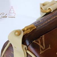Louis Vuitton handbag / purse cake