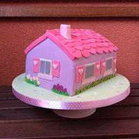 Doll house cake