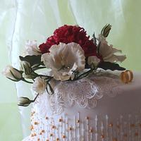 Wedding cake from godmother