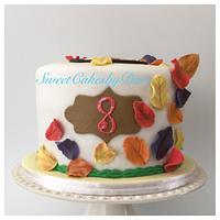 Pocahontas "Colors of the Wind" Cake