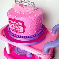 Princess Courtney - Decorated Cake by Fruitilicious - CakesDecor