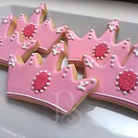Princess Tiara Cookies