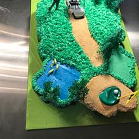 Golf Birthday cupcakes