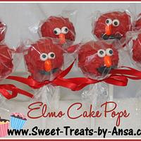 Elmo Cake Pops