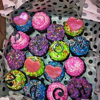 Prom Invitation Cupcakes