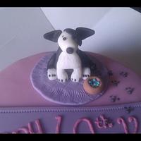 Dog cake