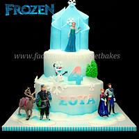 Frozen Theme Cake #2
