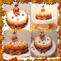 Autumn imp cake