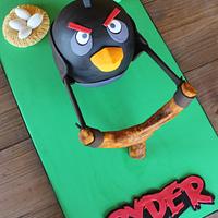 ~Angry Bird Cake~