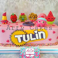 Shopkins cake by Arty cakes 