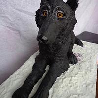 Black Wolf Cake.