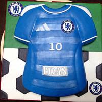 10th Birthday Football Shirt Cake
