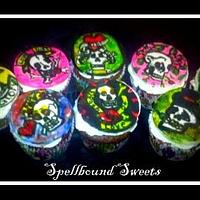 Ed Hardy inspired Cupcakes!