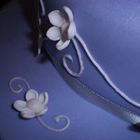 Lilac rose Wedding cake 