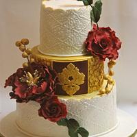 Ornate Wedding cake